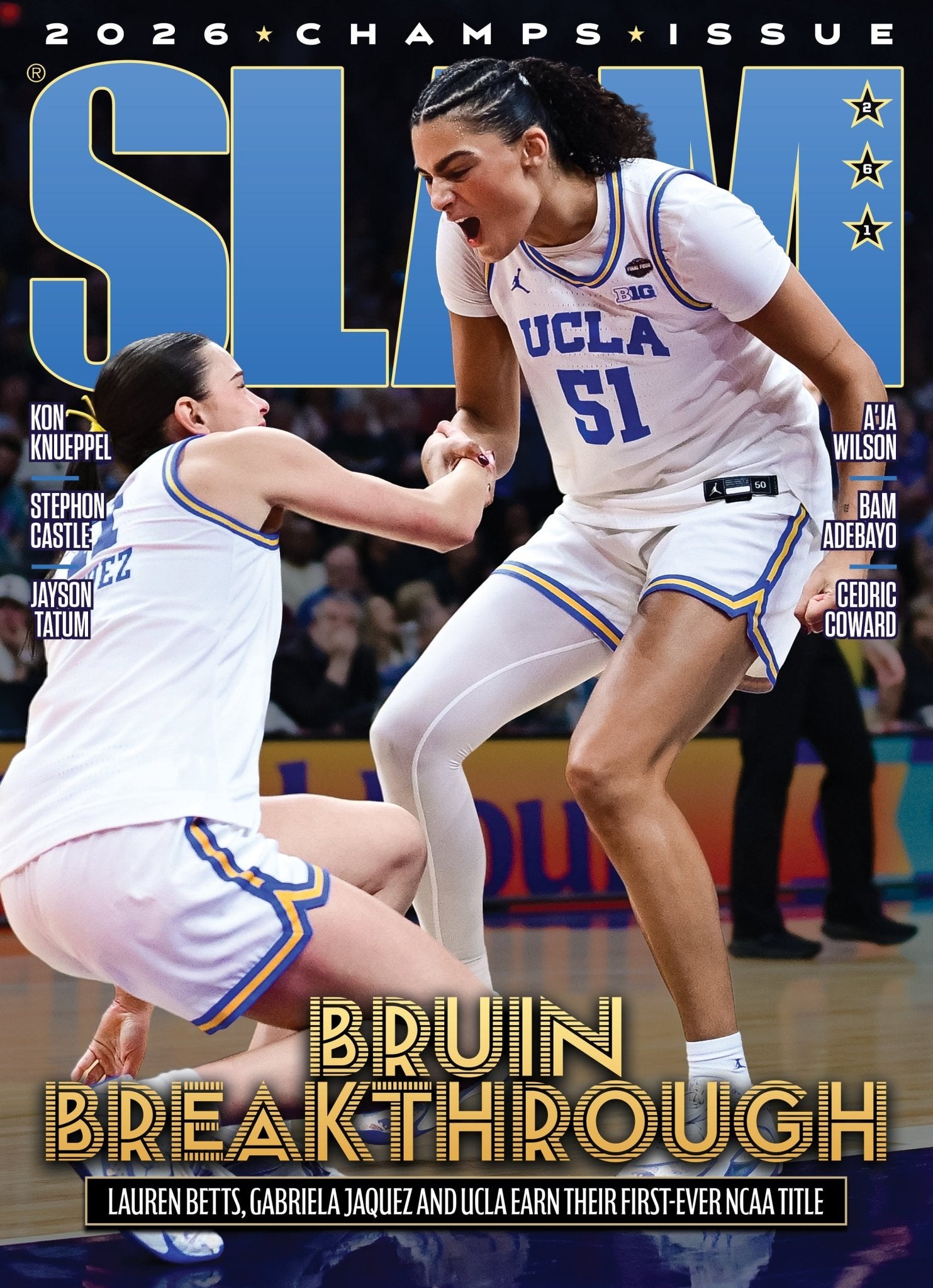 SLAM 261: UCLA '26 Women's National Champions Magazine (Cover 4 of 6)