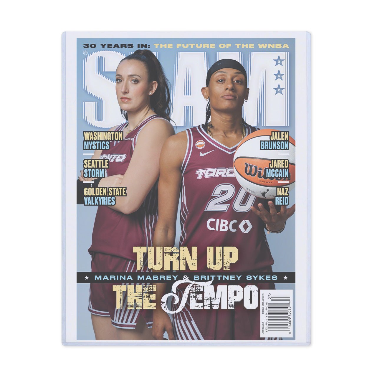 SLAM 262: Mabrey + Brittney Sykes Magazine (Cover 2 of 4) - SLAM Goods