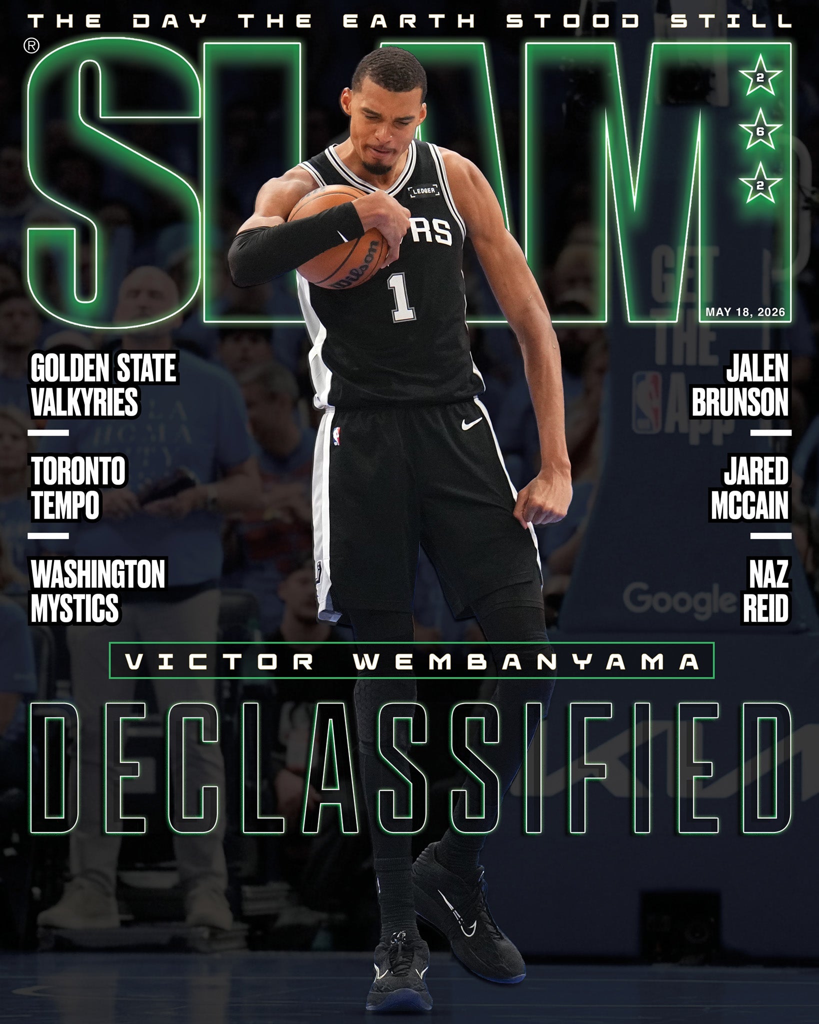 SLAM 262: Victor Wembanyama Magazine (Cover 3 of 5) - SLAM Goods