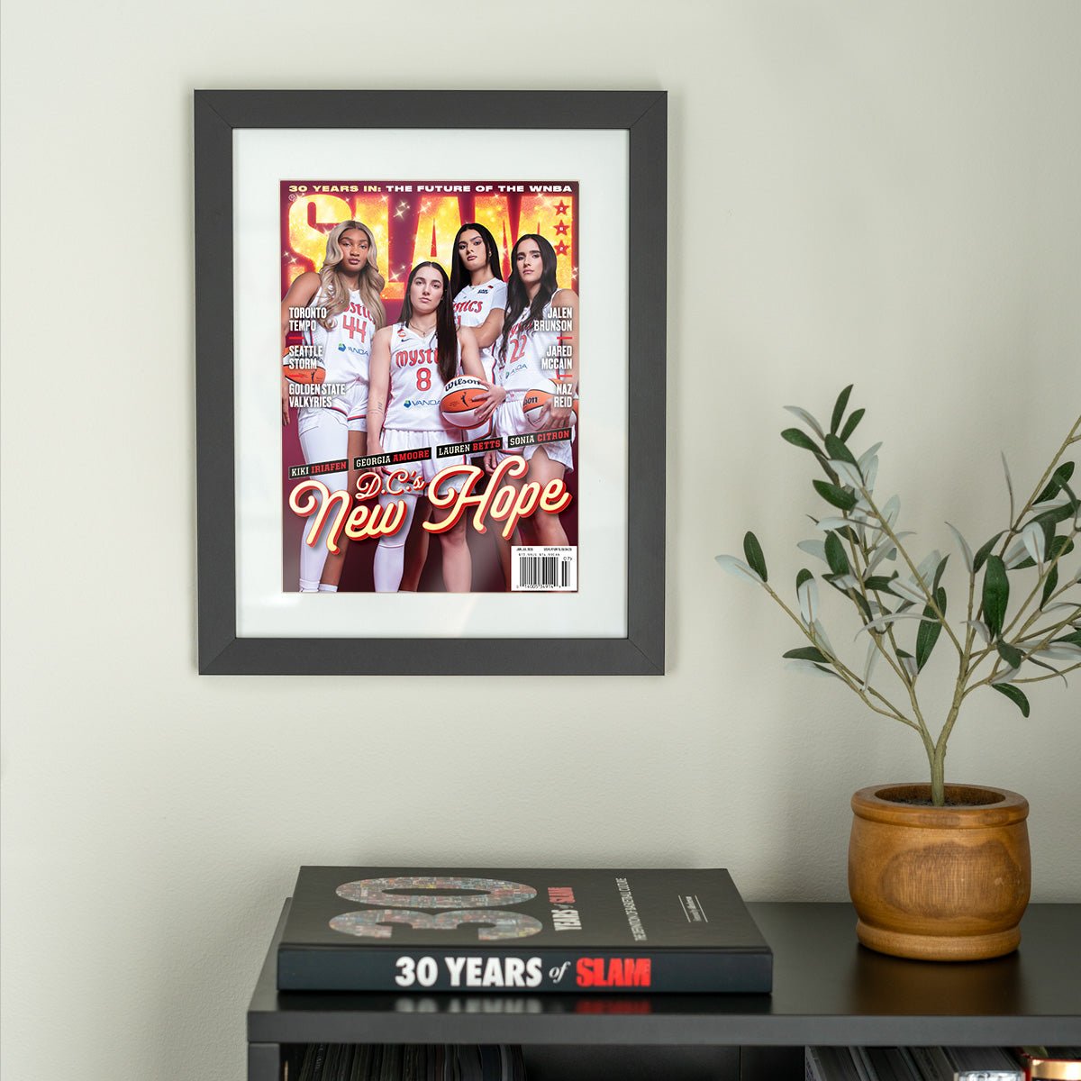 SLAM 262: Washington Mystics Magazine (Cover 1 of 4) - SLAM Goods
