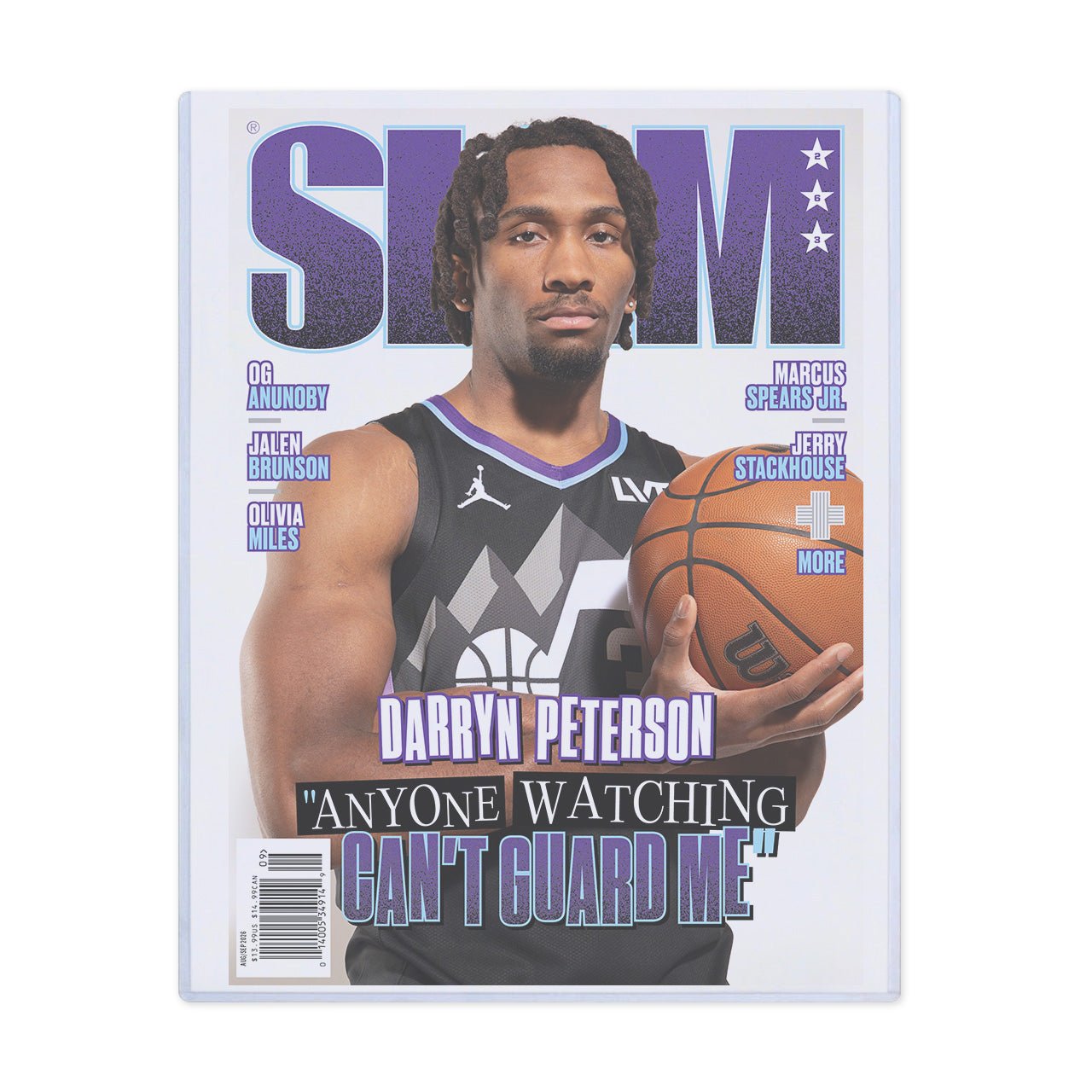 SLAM 263: Darryn Peterson Magazine (Cover 2 of 4) - SLAM Goods
