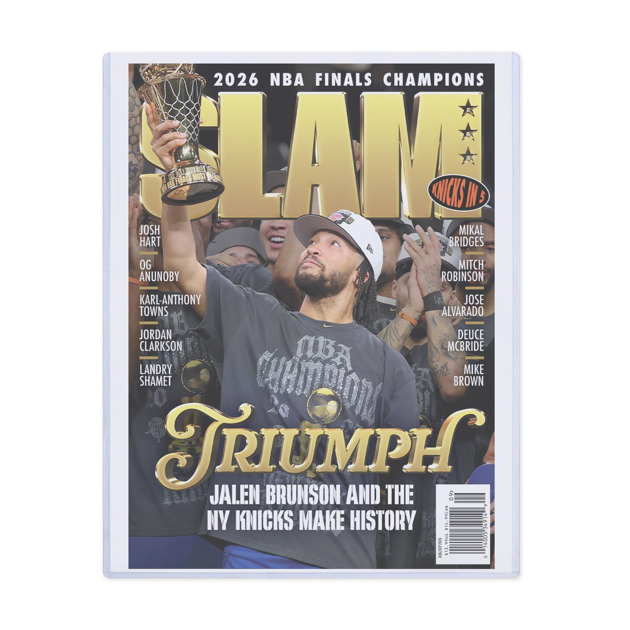 SLAM 263: New York Knicks Champions Magazine (Cover 1 of 4) - SLAM Goods