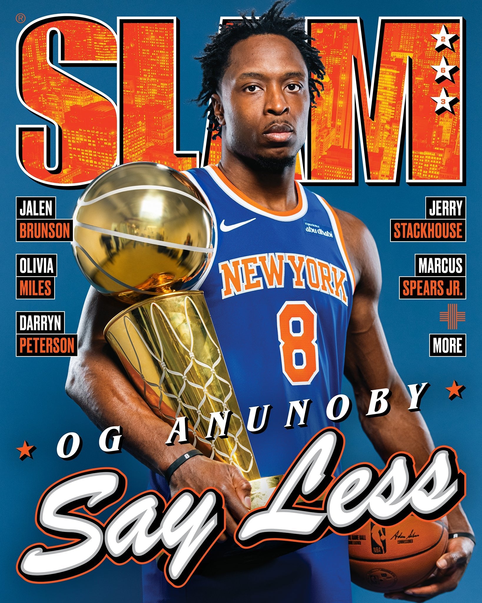 SLAM 263: OG Anunoby Magazine (Cover 3 of 4) - SLAM Goods