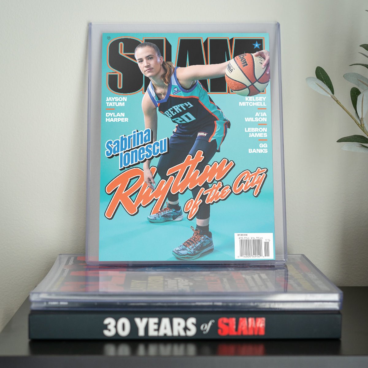 SLAM 264: Sabrina Ionescu Magazine (Cover 1 of 4) - SLAM Goods