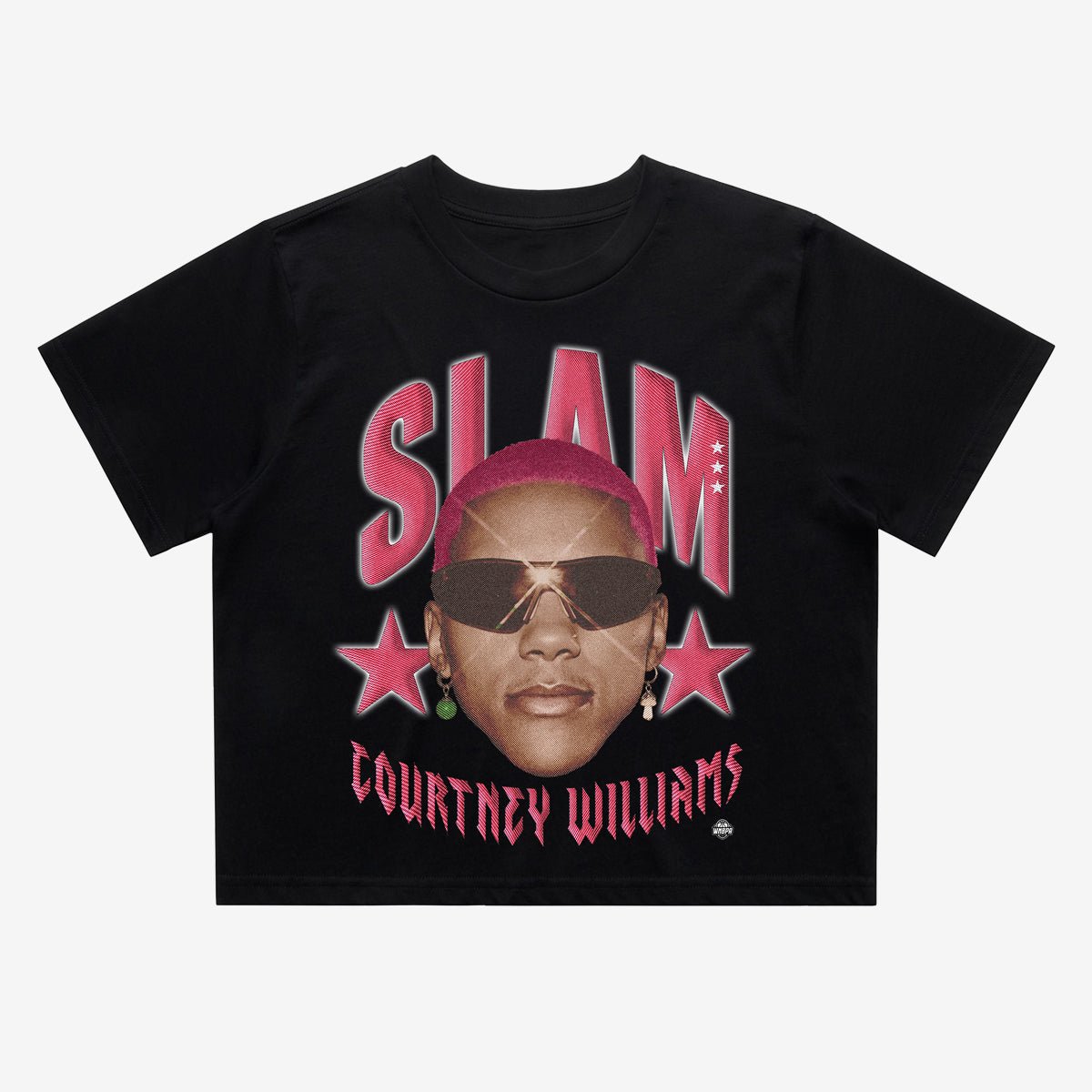 SLAM Courtney Williams Crop Tee - SLAM Goods