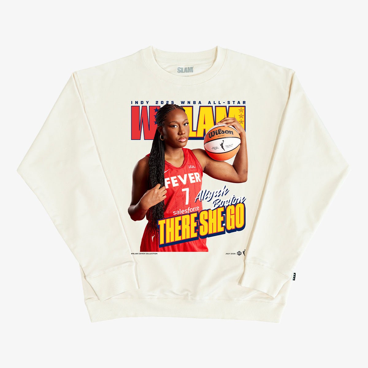 SLAM Cover Crewneck - Aliyah Boston (ASW '25) - SLAM Goods
