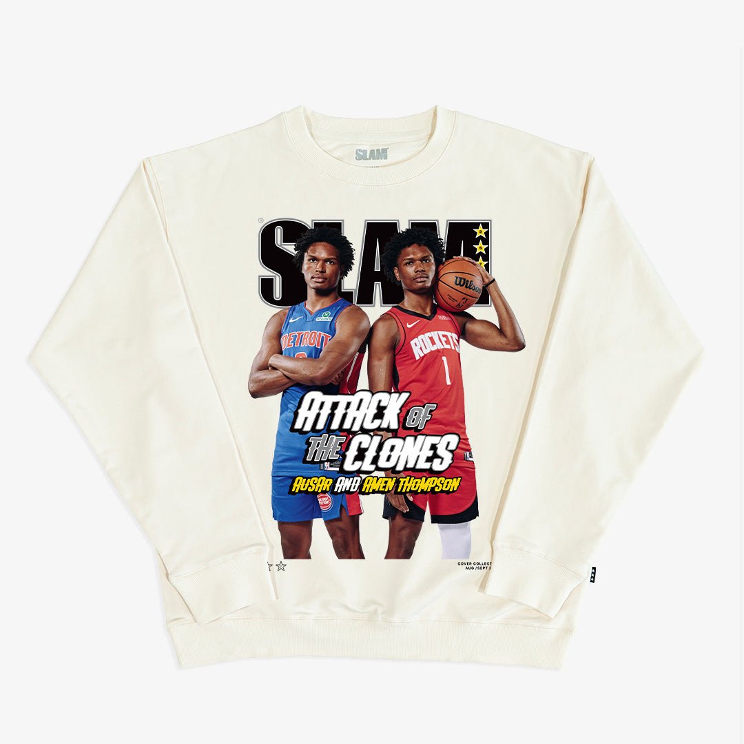 SLAM Cover Crewneck - Amen & Ausar Thompson (SLAM 257) - SLAM Goods