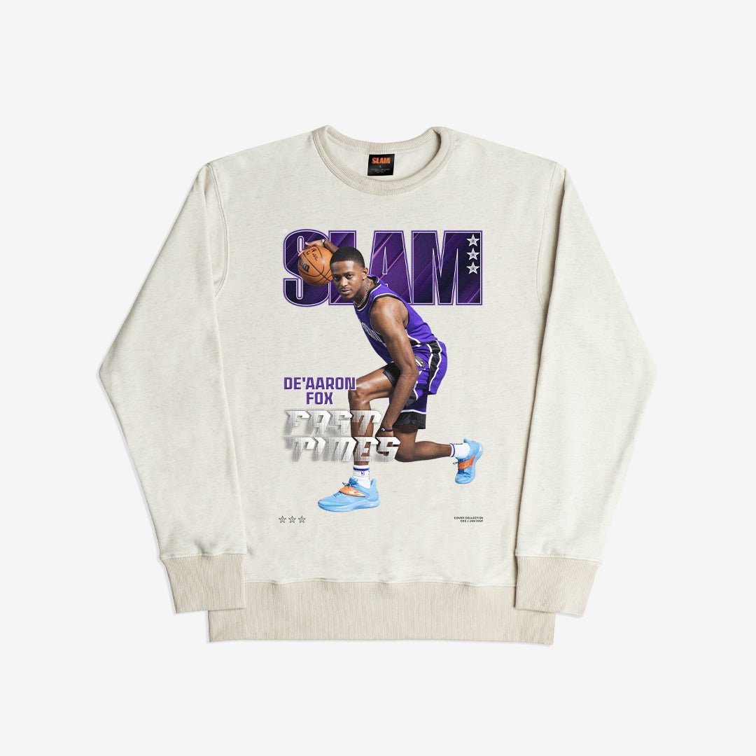 SLAM Cover Crewneck - De'Aaron Fox (SLAM 253) - SLAM Goods