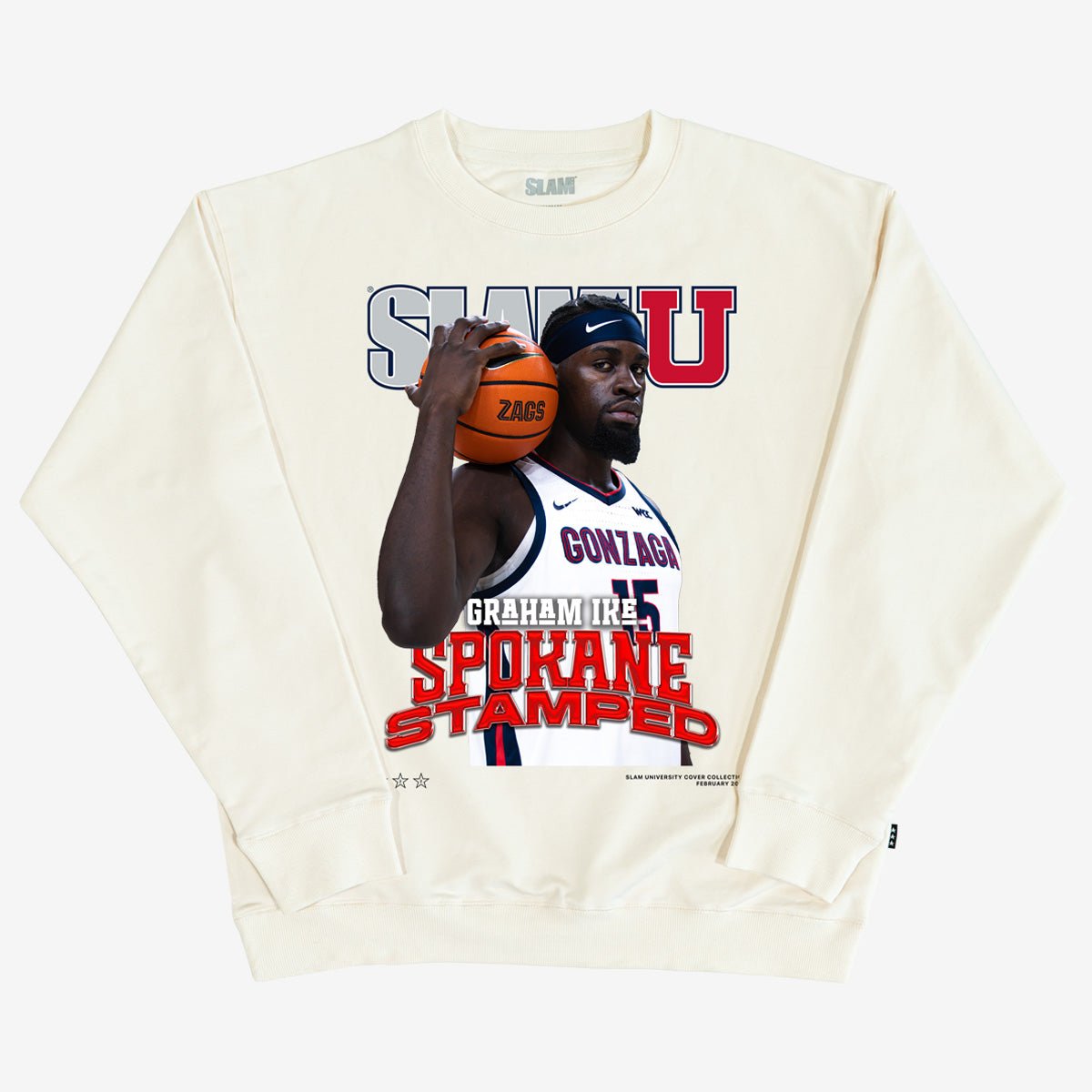 SLAM Cover Crewneck - Graham Ike (SLAMU 22) - SLAM Goods
