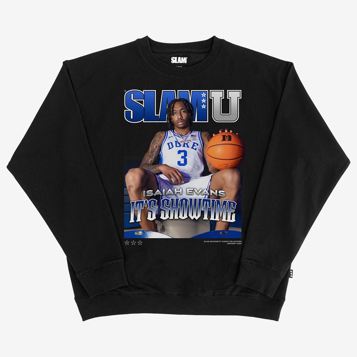 SLAM Cover Crewneck - Isaiah Evans (SLAMU 17) - SLAM Goods
