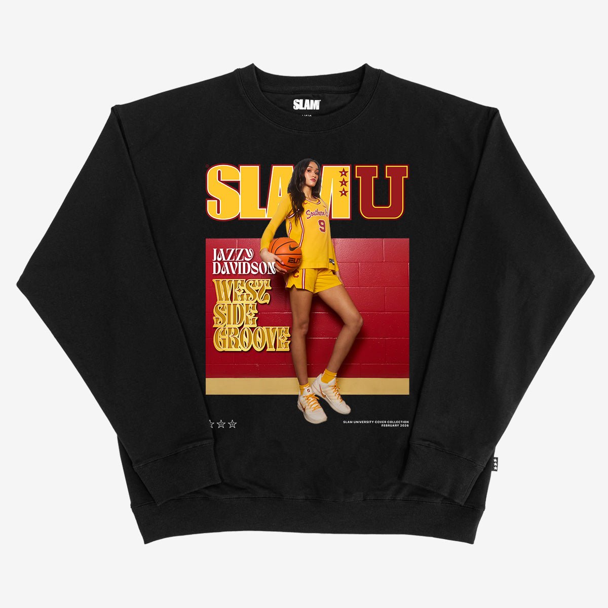 SLAM Cover Crewneck - Jazzy Davidson (SLAMU 19) - SLAM Goods