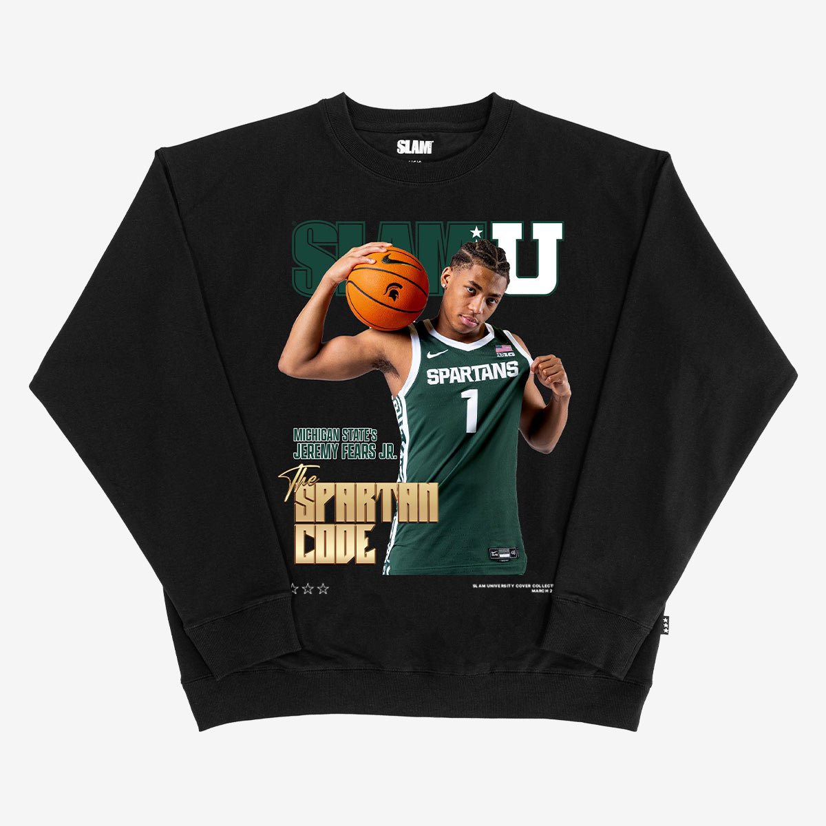 SLAM Cover Crewneck - Jeremy Fears Jr. (SLAMU) - SLAM Goods