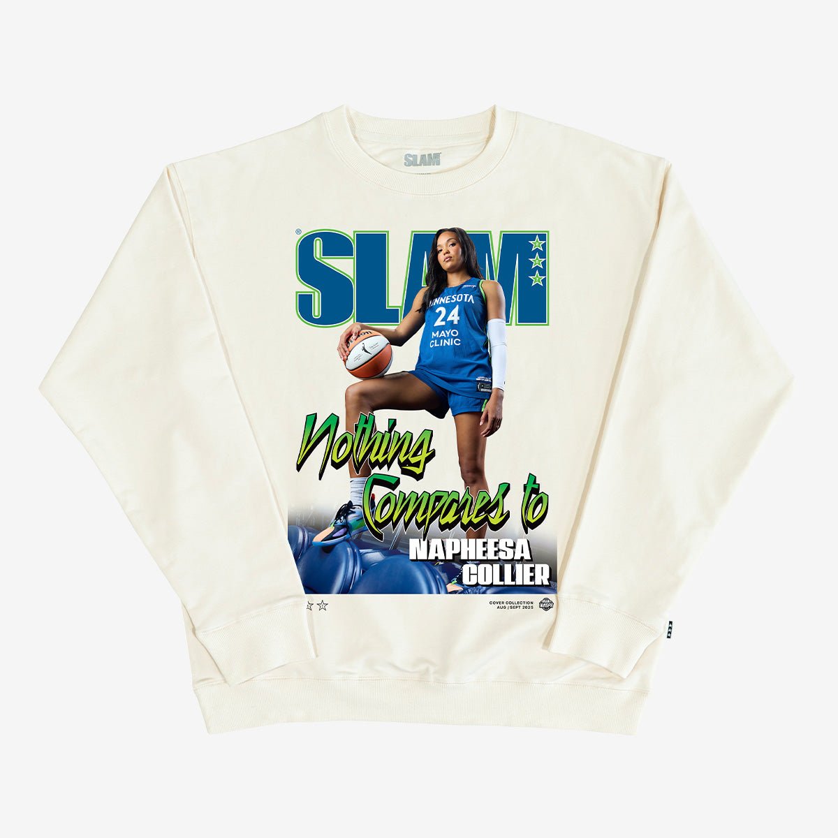 SLAM Cover Crewneck - Napheesa Collier (SLAM 257) - SLAM Goods