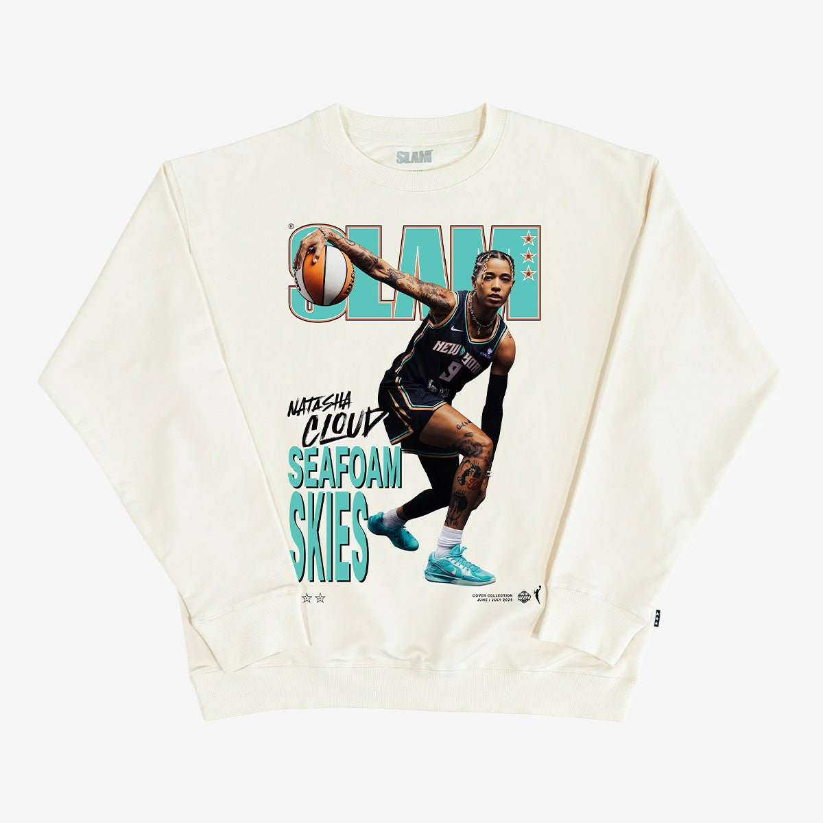 SLAM Cover Crewneck - Natasha Cloud (SLAM 256) - SLAM Goods