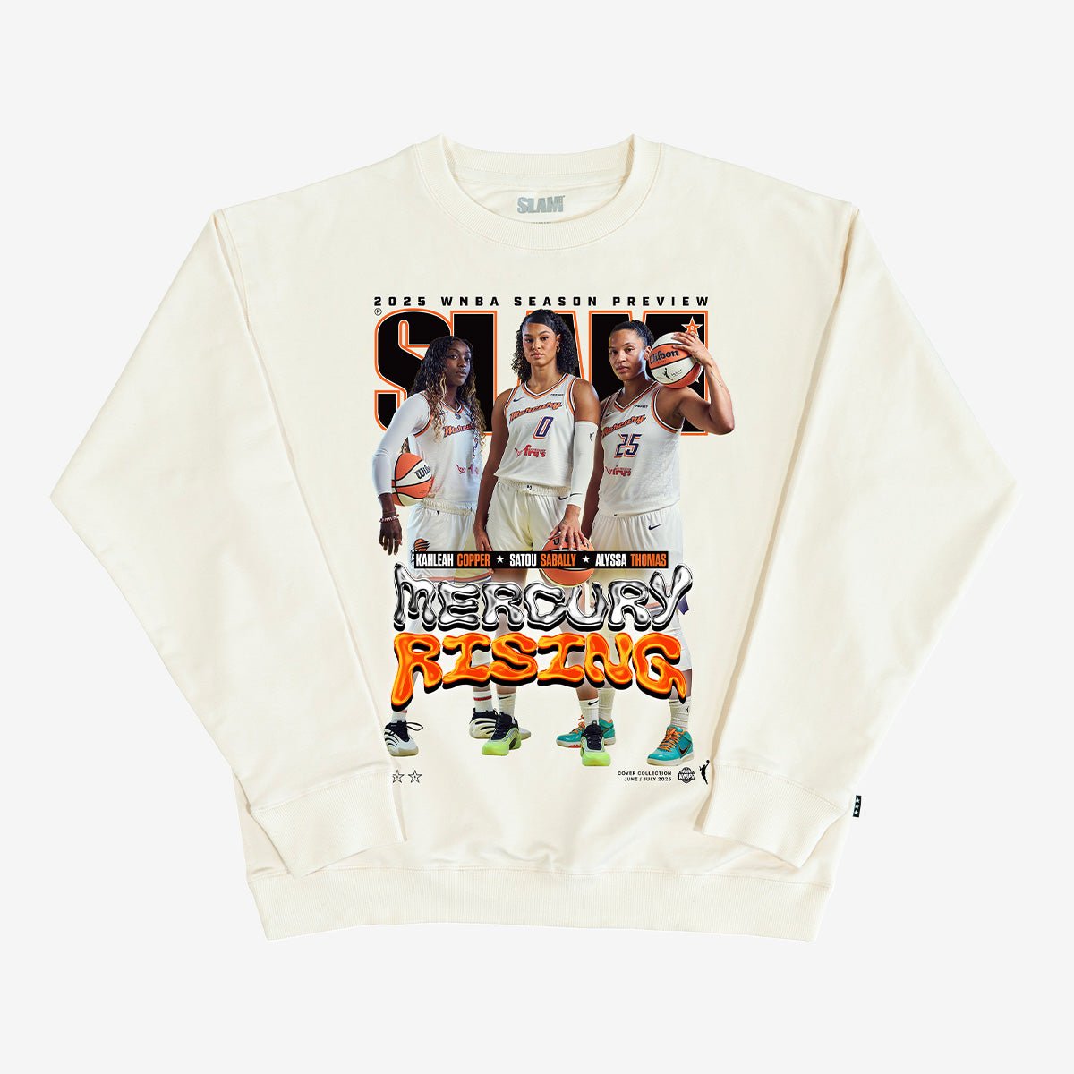 SLAM Cover Crewneck - Phoenix Mercury (SLAM 256) - SLAM Goods