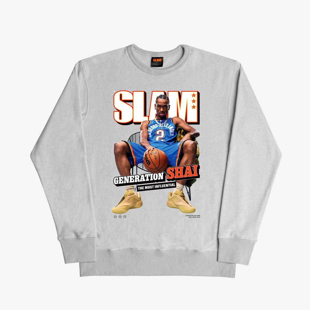 SLAM Cover Crewneck - Shai Gilgeous - Alexander (SLAM 254) - SLAM Goods