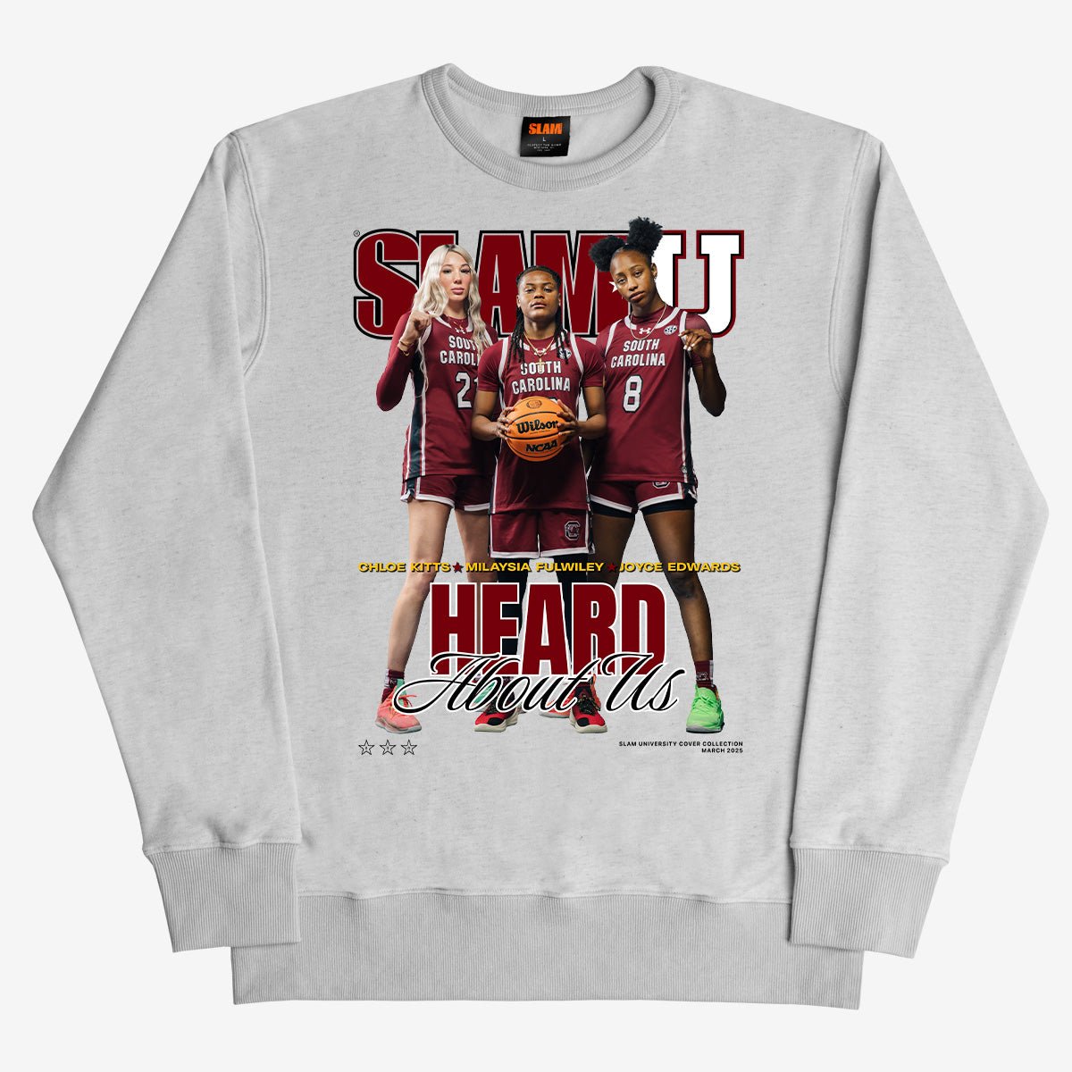 SLAM Cover Crewneck - South Carolina (SLAMU 8) - SLAM Goods