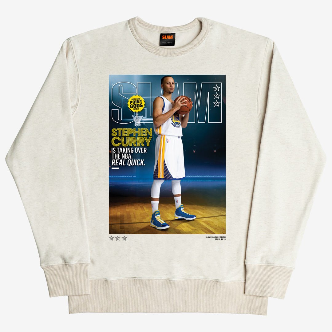 SLAM Cover Crewneck - Stephen Curry (SLAM 186) - SLAM Goods