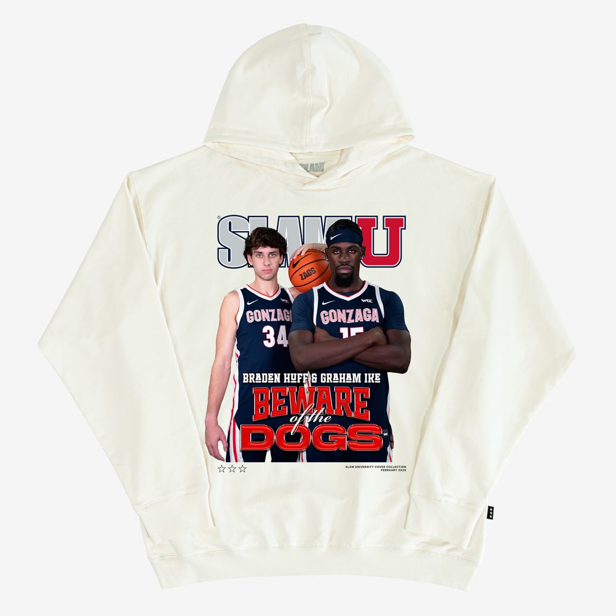 SLAM Cover Hoodie - Braden Huff + Graham Ike (SLAMU 22) - SLAM Goods