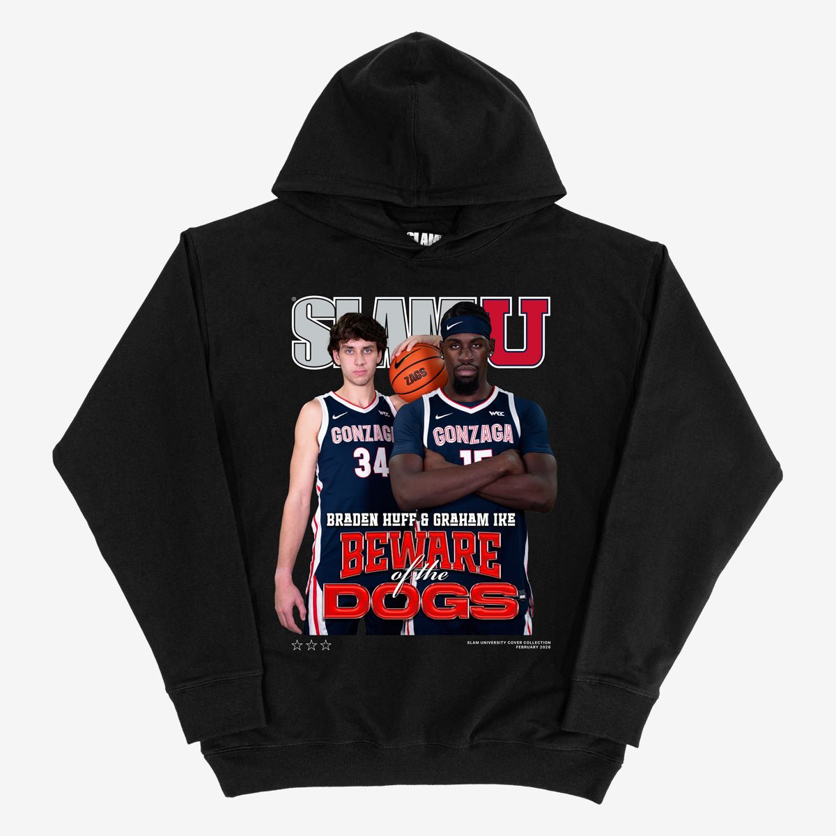 SLAM Cover Hoodie - Braden Huff + Graham Ike (SLAMU 22) - SLAM Goods