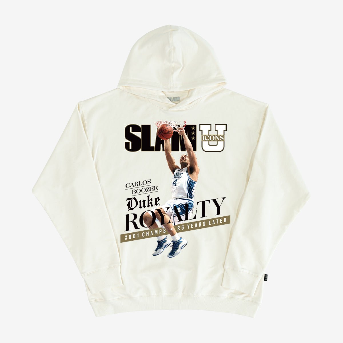 SLAM Cover Hoodie - Carlos Boozer (SLAMU ICONS) - SLAM Goods