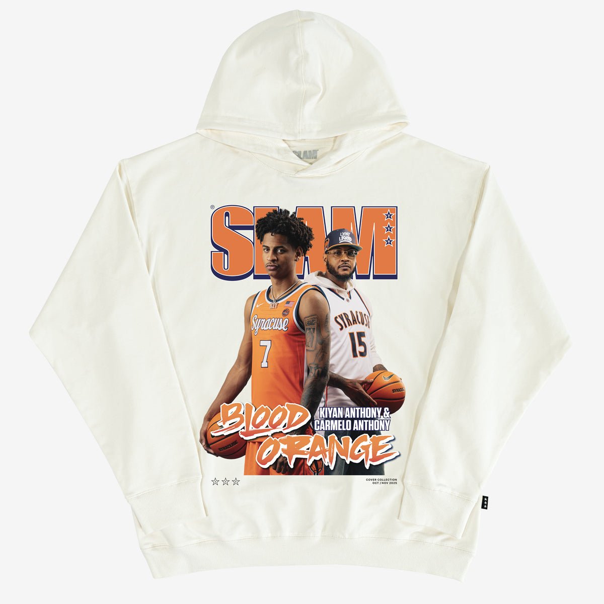 SLAM Cover Hoodie - Kiyan + Carmelo Anthony (SLAM 258) - SLAM Goods
