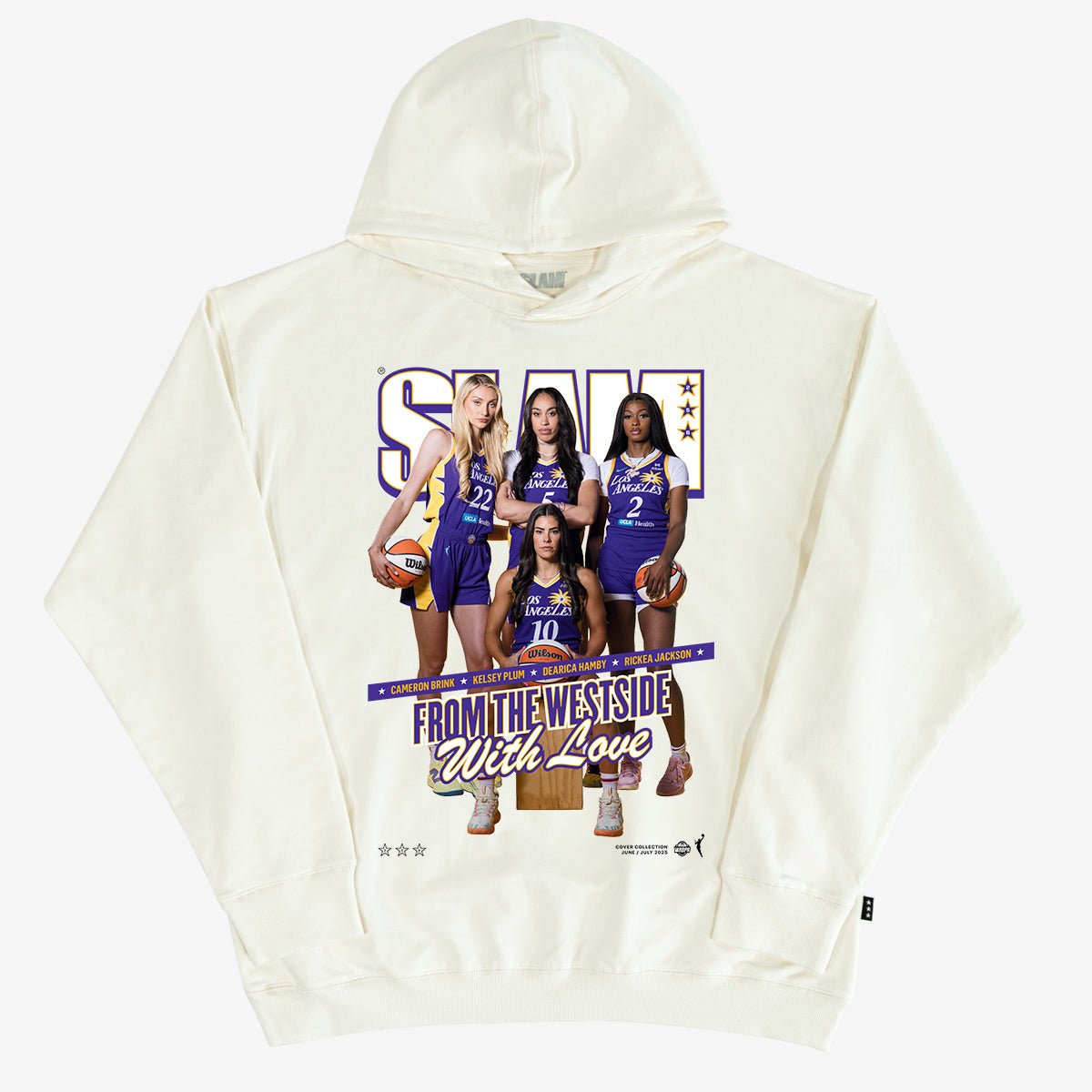 SLAM Cover Hoodie - Los Angeles Sparks (SLAM 256) - SLAM Goods
