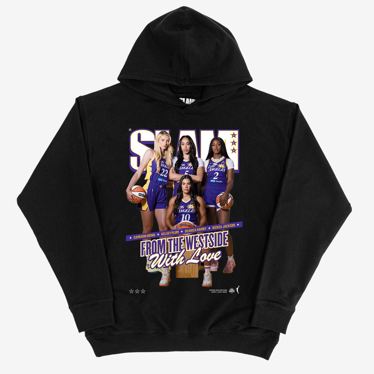 SLAM Cover Hoodie - Los Angeles Sparks (SLAM 256) - SLAM Goods