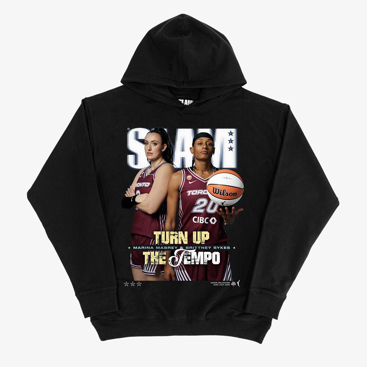SLAM Cover Hoodie - Marina Mabrey + Brittney Sykes (SLAM 262) - SLAM Goods