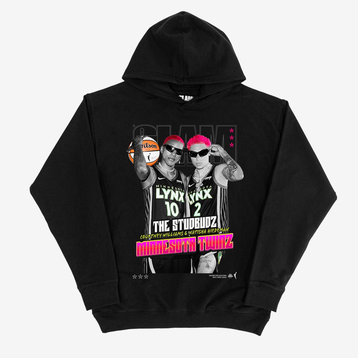 SLAM Cover Hoodie - The Studbudz (SLAM 258) (Black and White Edition) - SLAM Goods