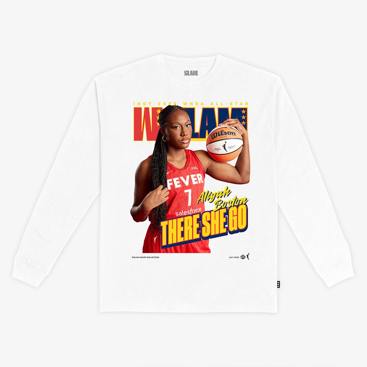 SLAM Cover L/S Tee - Aliyah Boston (ASW '25) - SLAM Goods