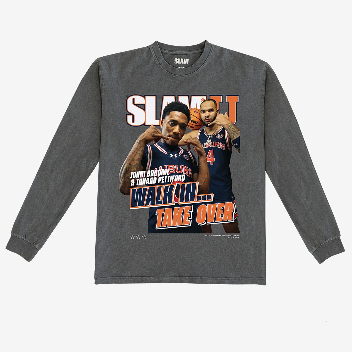 SLAM Cover L/S Tee - Auburn (SLAMU 7) - SLAM Goods