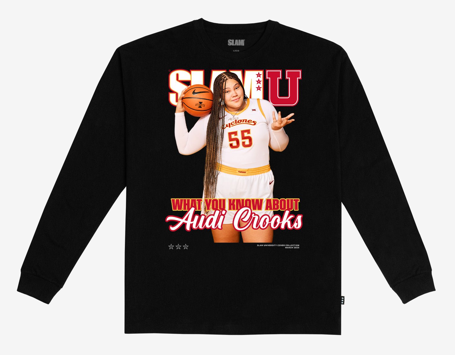 SLAM Cover L/S Tee - Audi Crooks (SLAMU 6) - SLAM Goods