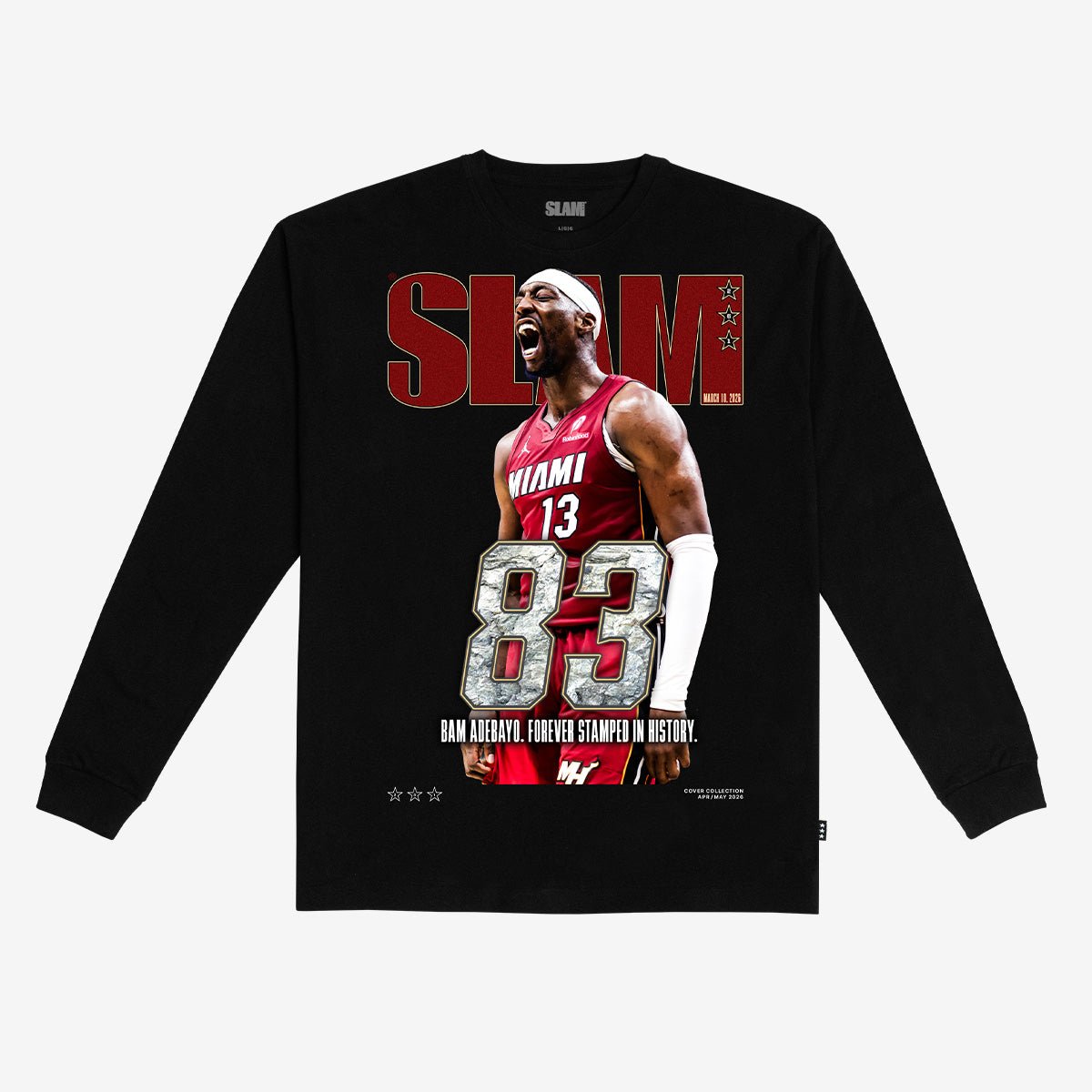 SLAM Cover L/S Tee - Bam Adebayo (SLAM 261) - SLAM Goods