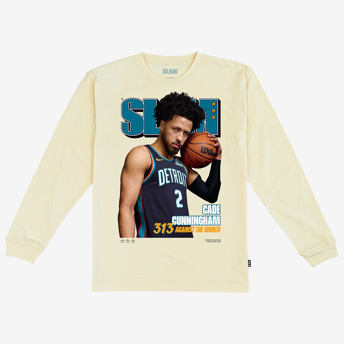 SLAM Cover L/S Tee - Cade Cunningham City Edition (SLAM 255) - SLAM Goods