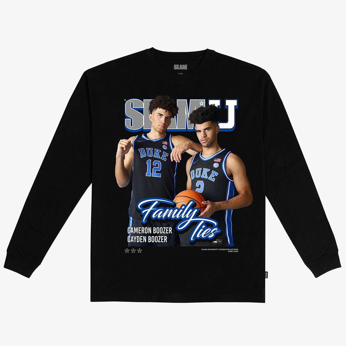 SLAM Cover L/S Tee - Cameron & Cayden Boozer (SLAMU 10) - SLAM Goods