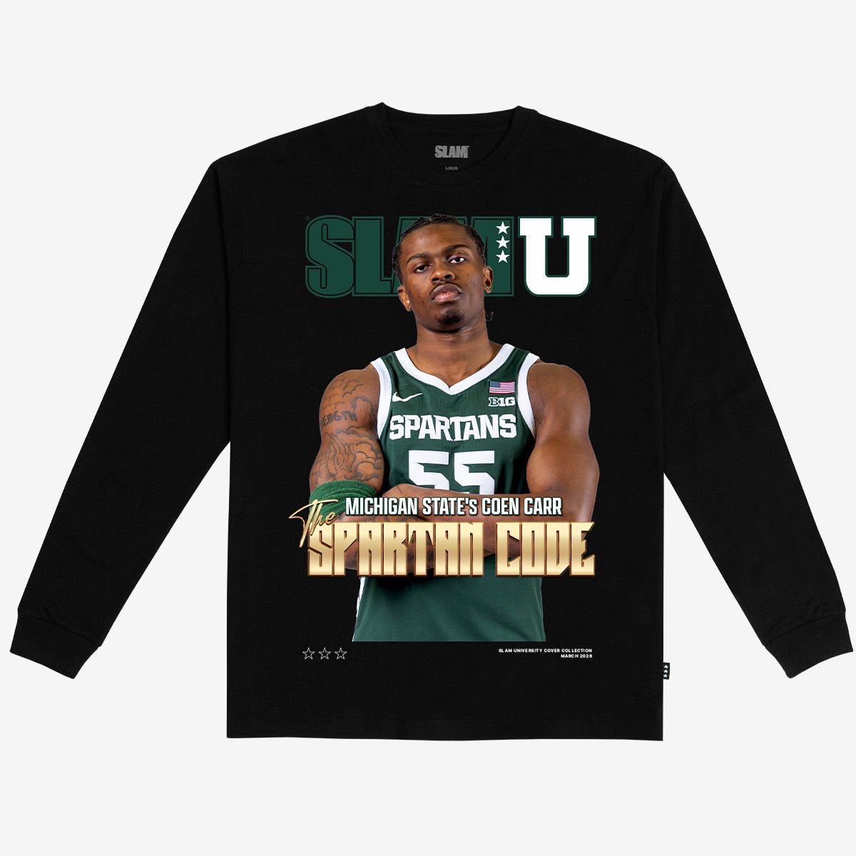 SLAM Cover L/S Tee - Coen Carr (SLAMU) - SLAM Goods