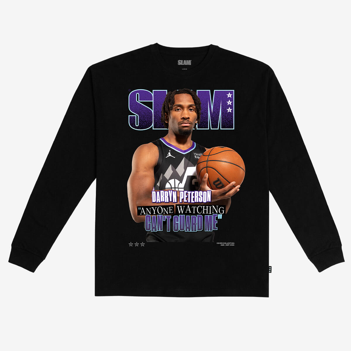 SLAM Cover L/S Tee - Darryn Peterson (SLAM 263) - SLAM Goods