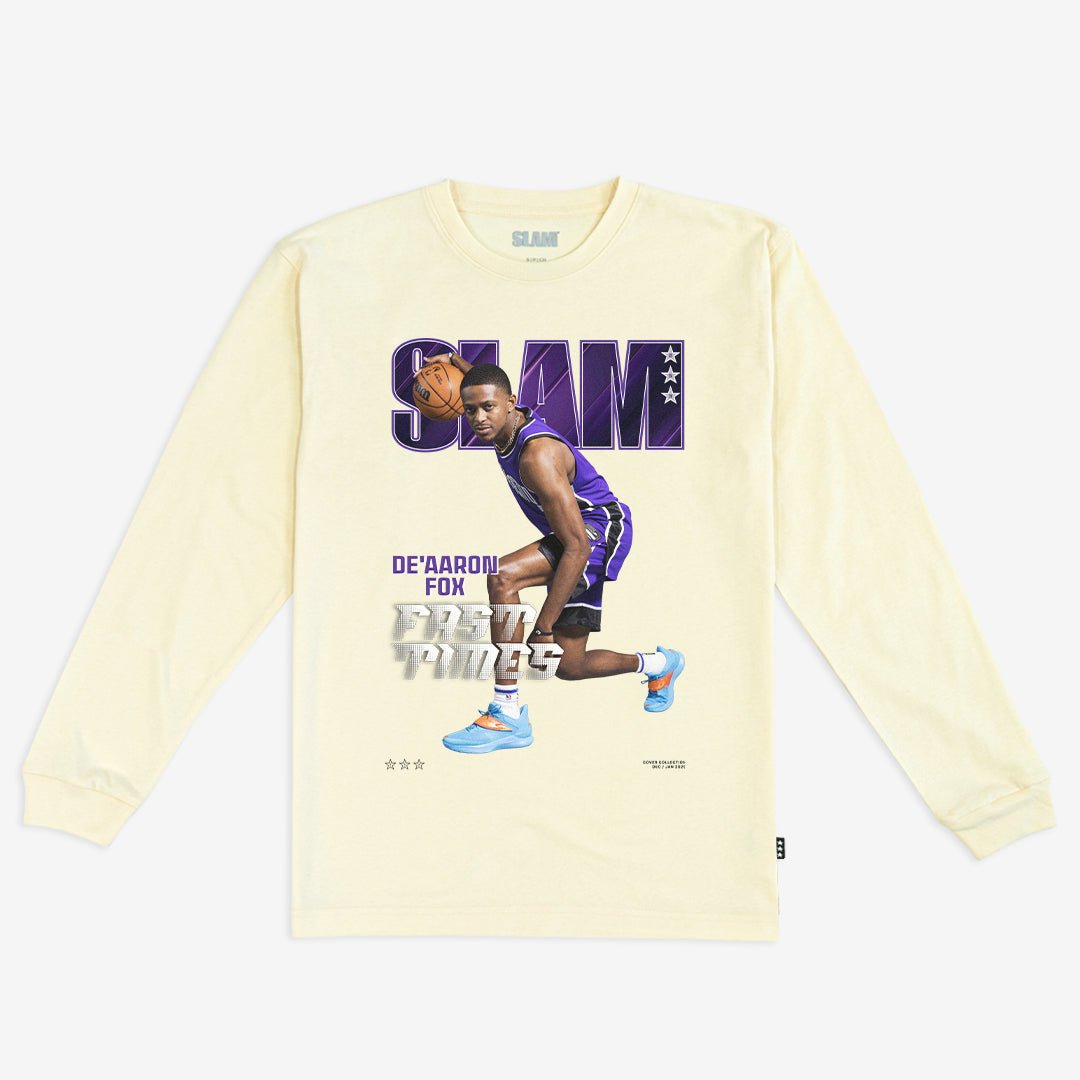 SLAM Cover L/S Tee - De'Aaron Fox (SLAM 253) - SLAM Goods