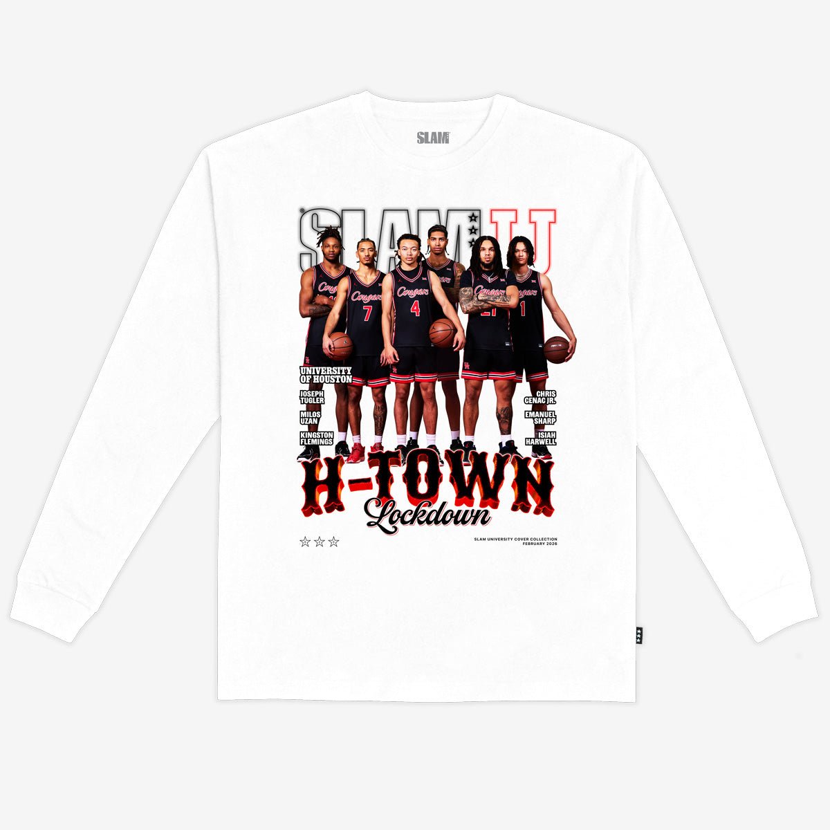 SLAM Cover L/S Tee - Houston MBB (SLAMU 20) - SLAM Goods