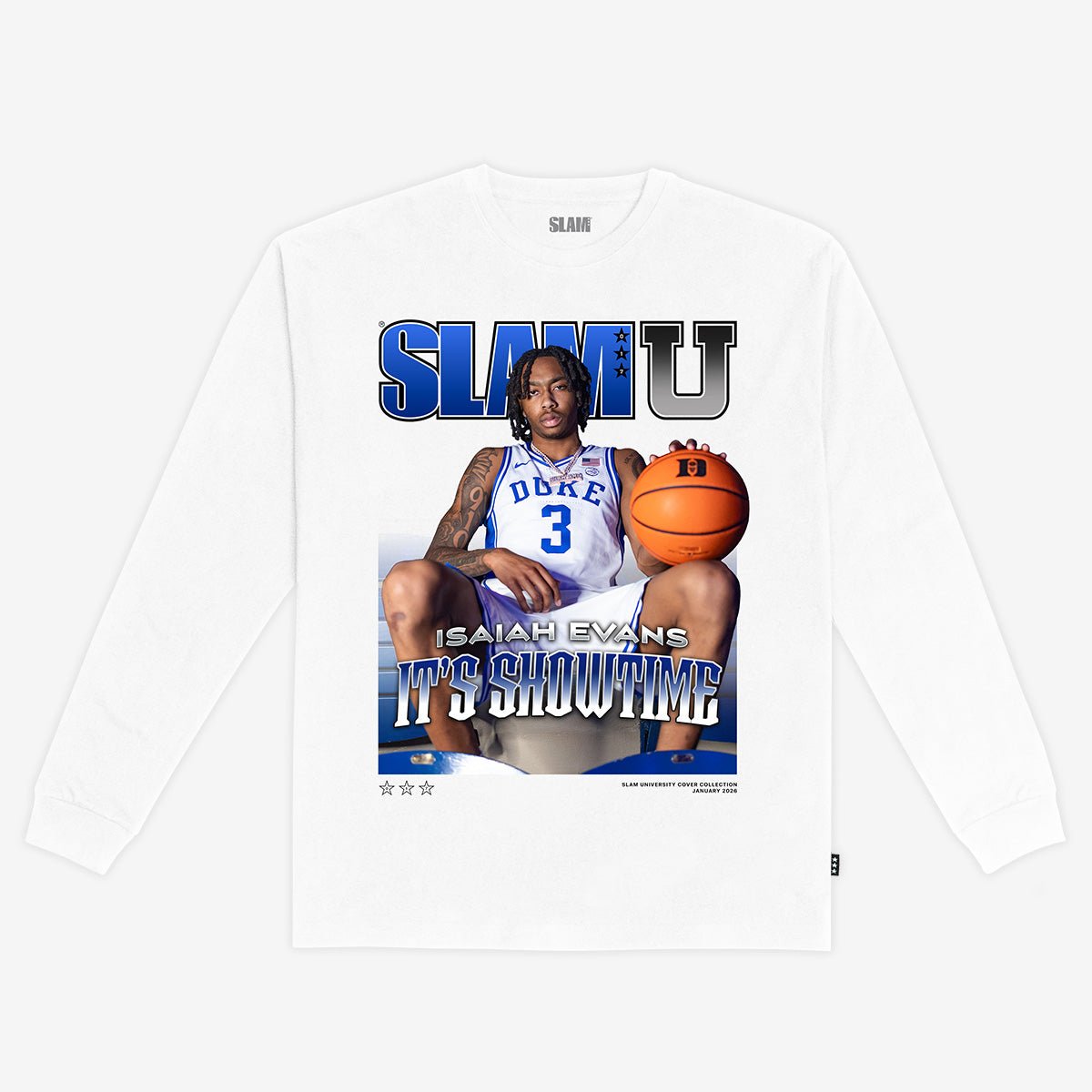 SLAM Cover L/S Tee - Isaiah Evans (SLAMU 17) - SLAM Goods