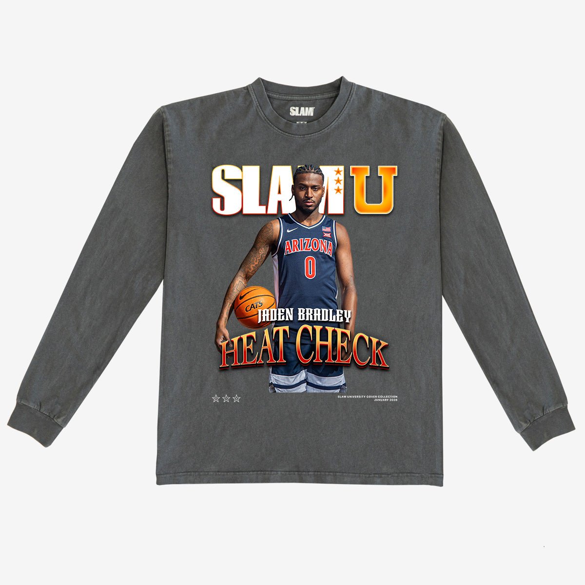 SLAM Cover L/S Tee - Jaden Bradley (SLAMU 18) - SLAM Goods