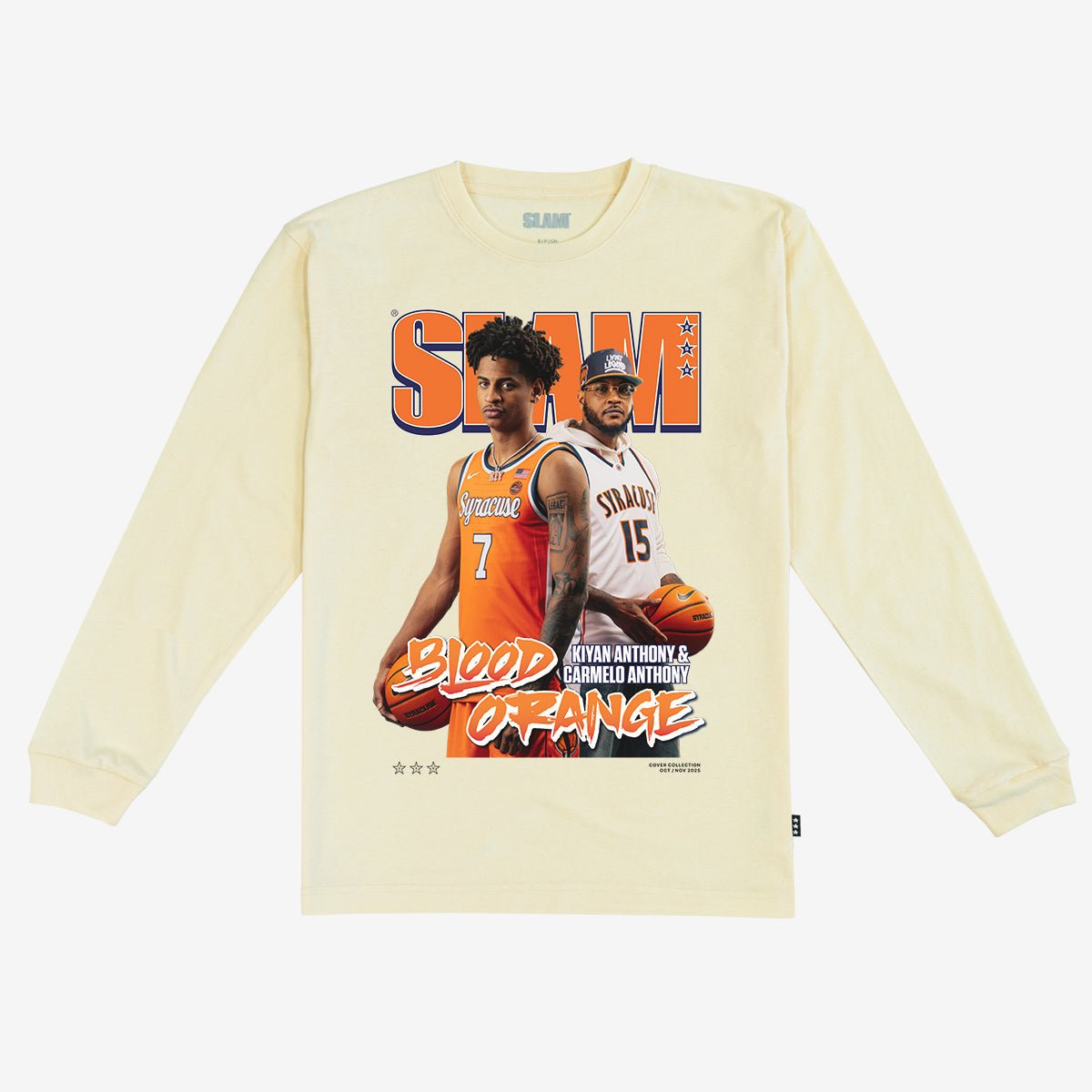 SLAM Cover L/S Tee - Kiyan + Carmelo Anthony (SLAM 258) - SLAM Goods