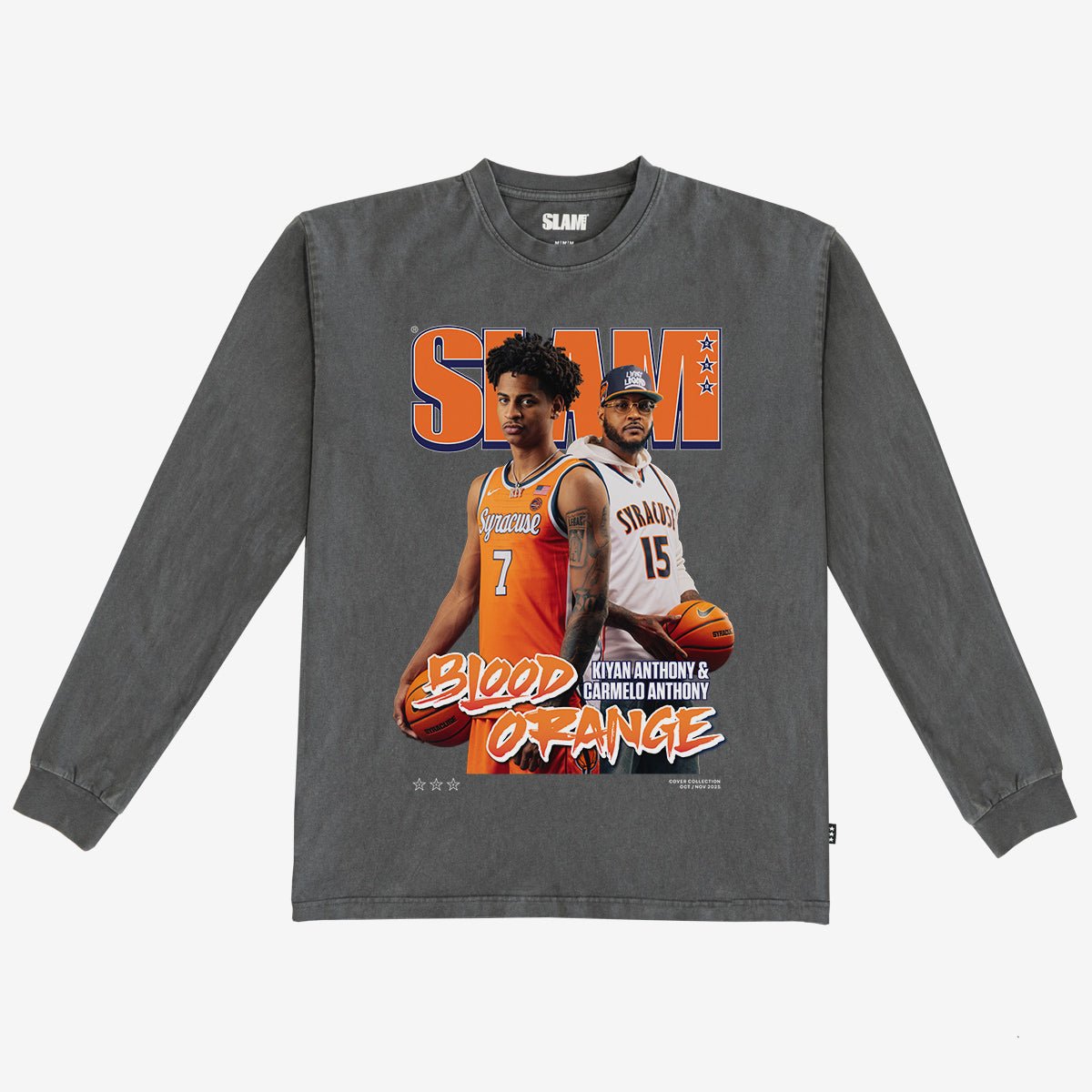 SLAM Cover L/S Tee - Kiyan + Carmelo Anthony (SLAM 258) - SLAM Goods