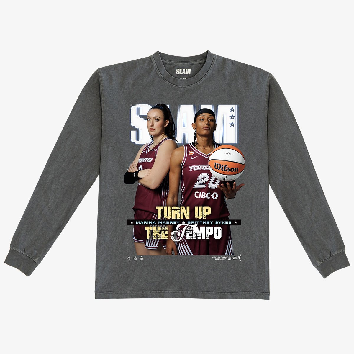 SLAM Cover L/S Tee - Marina Mabrey + Brittney Sykes (SLAM 262) - SLAM Goods