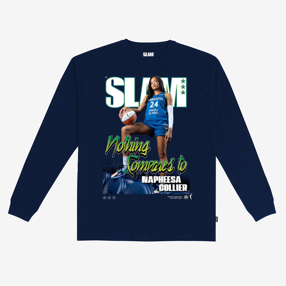 SLAM Cover L/S Tee - Napheesa Collier (SLAM 257) - SLAM Goods