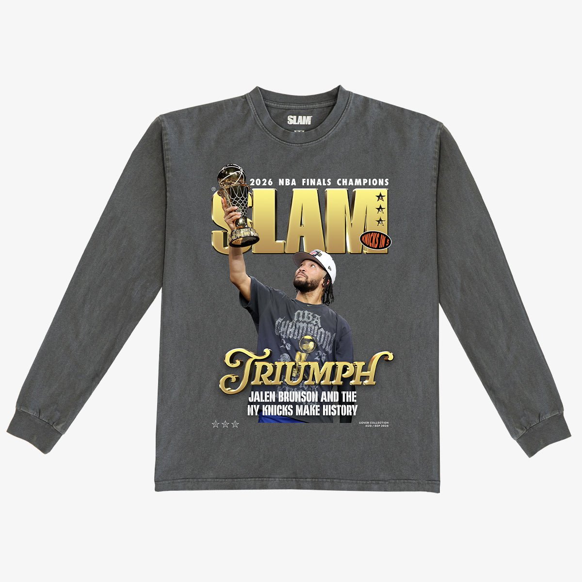 SLAM Cover L/S Tee - New York Knicks Champions (SLAM 263) - SLAM Goods