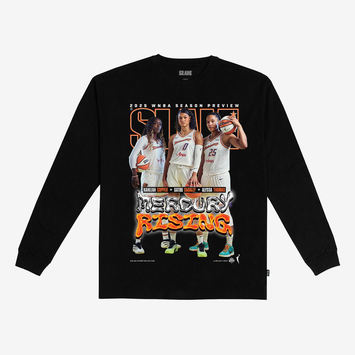 SLAM Cover L/S Tee - Phoenix Mercury (SLAM 256) - SLAM Goods