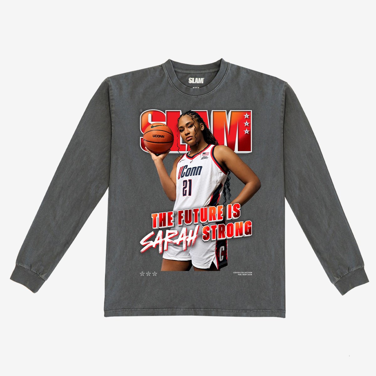 SLAM Cover L/S Tee - Sarah Strong (SLAM 260) - SLAM Goods