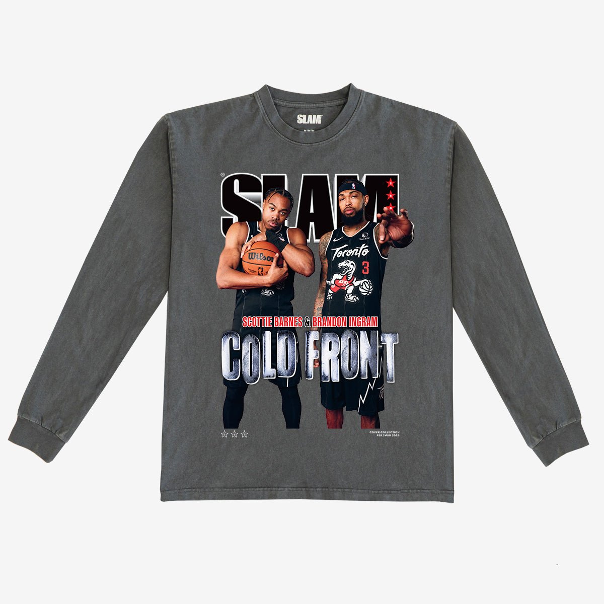 SLAM Cover L/S Tee - Scottie Barnes + Brandon Ingram (SLAM 260) - SLAM Goods